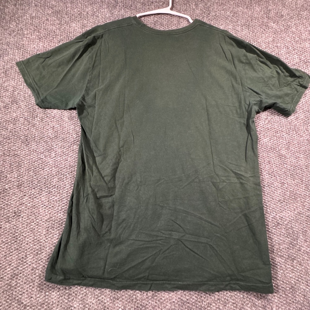 Disney Emperors New Groove Kronk Spinach Puffs Graphic Tee Green Mens M/L - Picture 5 of 5
